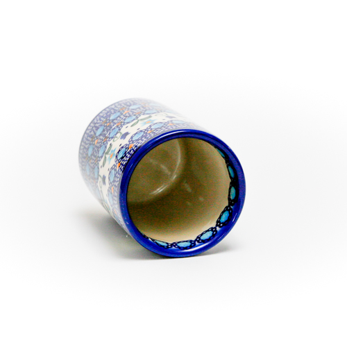 ポーランド陶器　カトラリースタンド