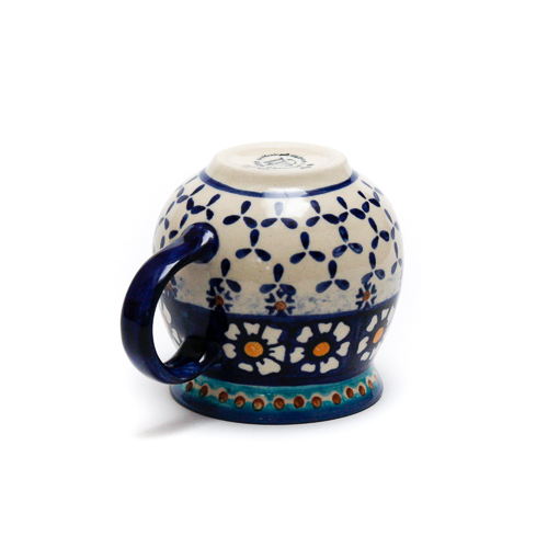 ポーランド陶器　ポーリッシュマグ・小