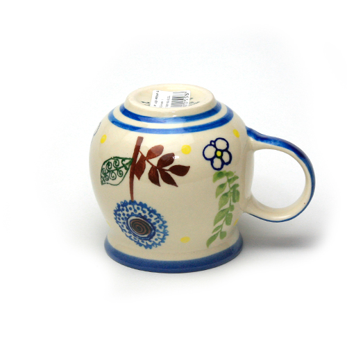 ポーランド陶器　マグカップ