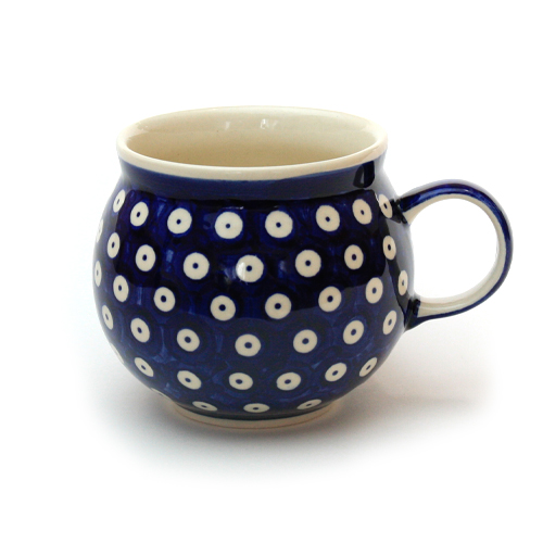 ポーランド陶器　マグカップ