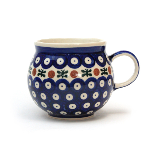 ポーランド陶器　ポーリッシュマグ・大