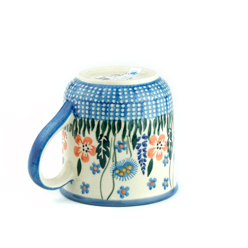 ポーランド陶器　マグカップ・大