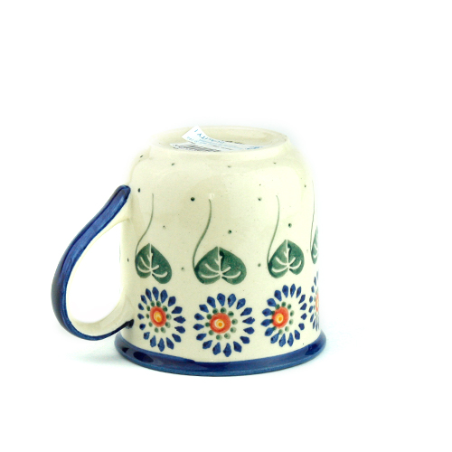 ポーランド陶器　マグカップ・大