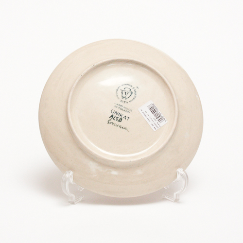 ポーランド陶器　平皿φ19cm