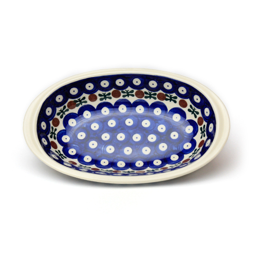 ポーランド陶器　オーブン皿