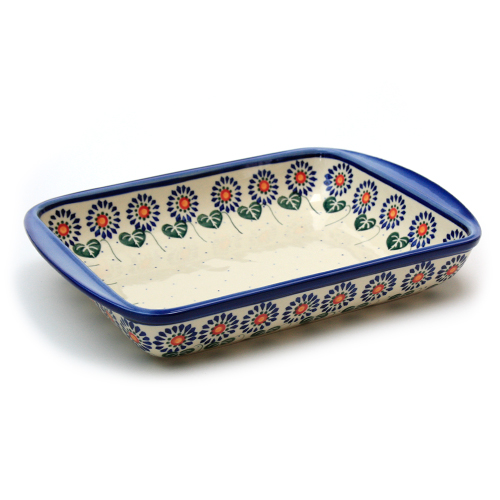 ポーランド陶器　オーブン皿