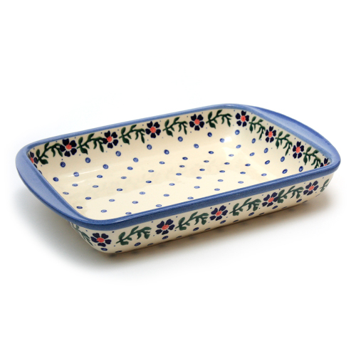 ポーランド陶器　オーブン皿