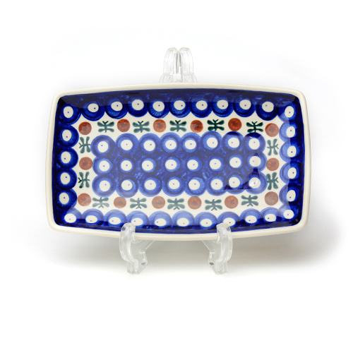 ポーランド陶器　スクエアディッシュ