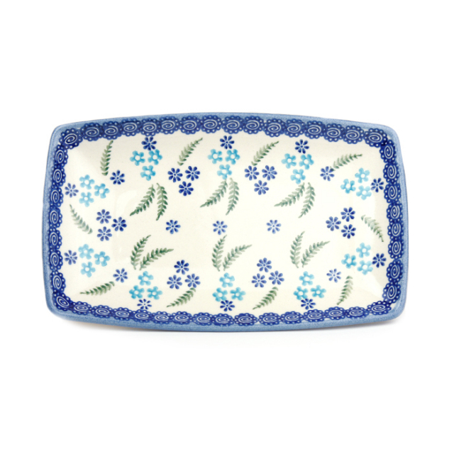 ポーランド陶器　スクエアディッシュ