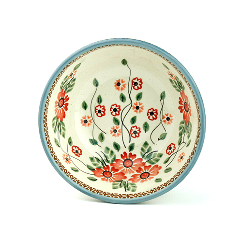 ポーランド陶器　ボウルφ15cm