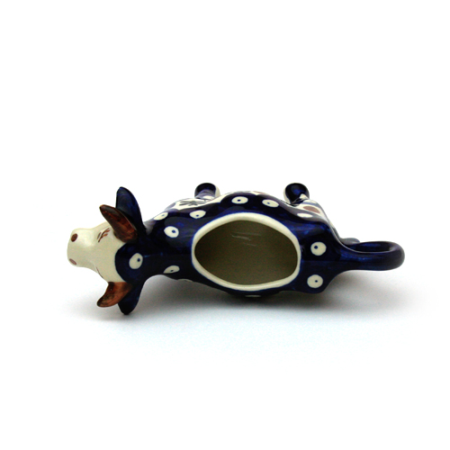 ポーランド陶器　牛のクリーマー