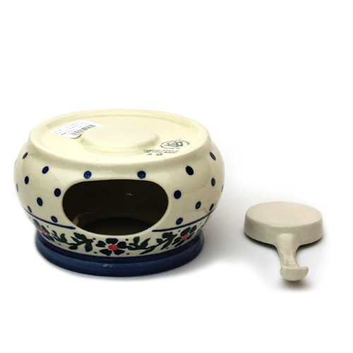 ポーランド陶器　ポットウォーマー