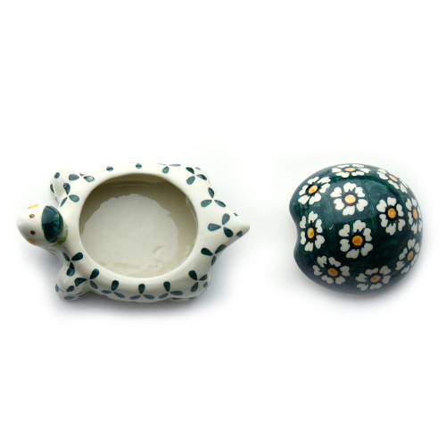 ポーランド陶器　タートルボックス