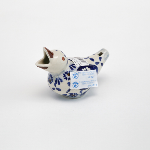 ポーランド陶器　歌うことり