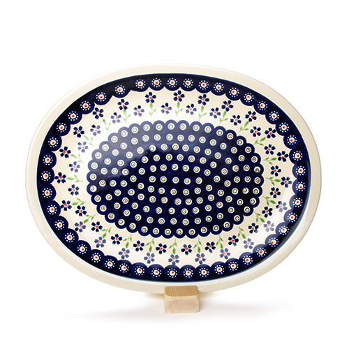 ポーランド陶器　オーバル大皿