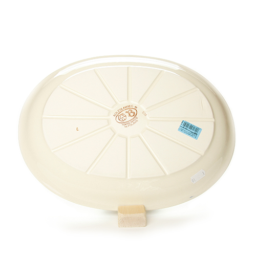 ポーランド陶器　オーバル大皿