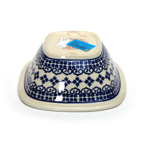 ポーランド陶器　スクエアボウル