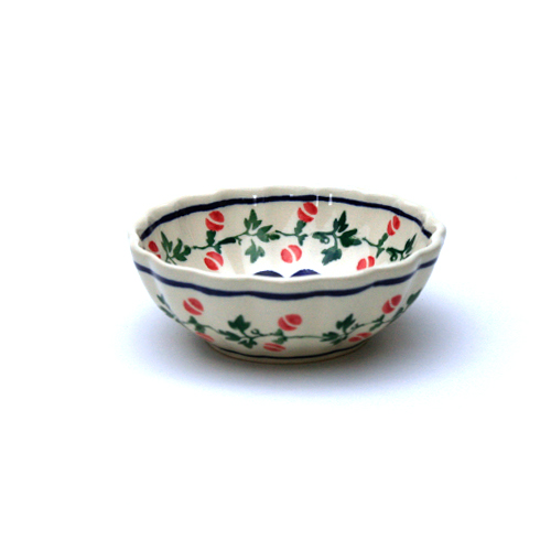 ポーランド陶器　菊鉢φ12cm
