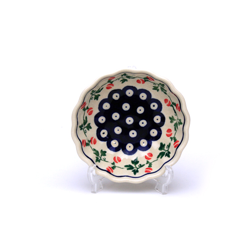 ポーランド陶器　菊鉢φ12cm