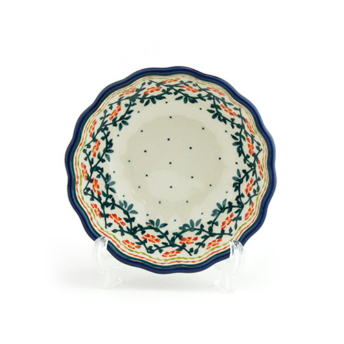 ポーランド陶器 菊鉢φ12cm