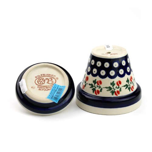 ポーランド陶器　植木鉢φ10cm