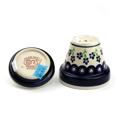 ポーランド陶器　植木鉢φ10cm