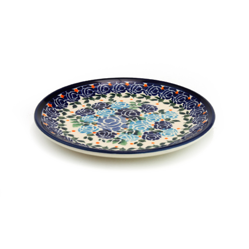 ポーランド陶器　平皿φ16cm