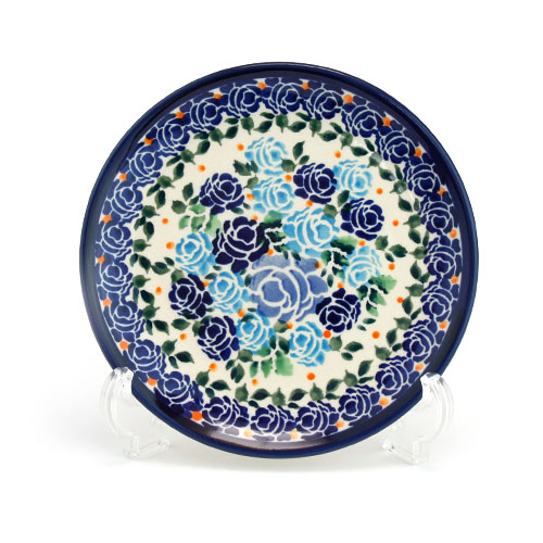 ポーランド陶器　平皿φ16cm