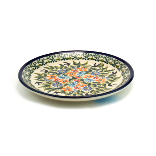 ポーランド陶器　平皿φ16cm