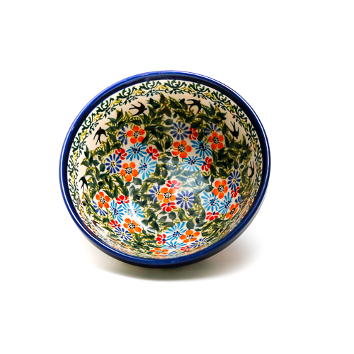 ポーランド陶器　ボウルφ14.9cm