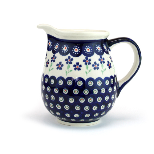 ポーランド陶器　ジャグ・0.85L