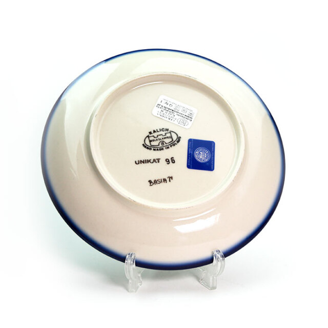 平皿(φ19cm)ポーリッシュポタリー(ポーランド食器)