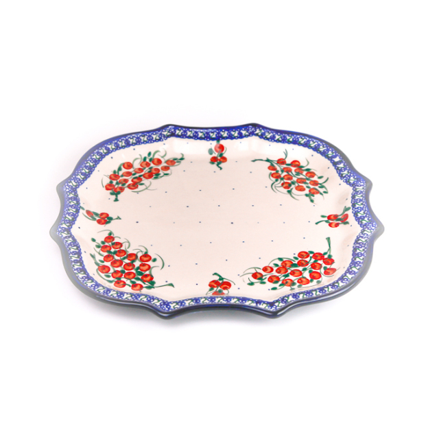 ポーランド食器 ミレナ 盛り皿 5枚 unikat ポーランド食器 ミレナ 盛り皿 5枚 unikat ポーリッシュポタリー