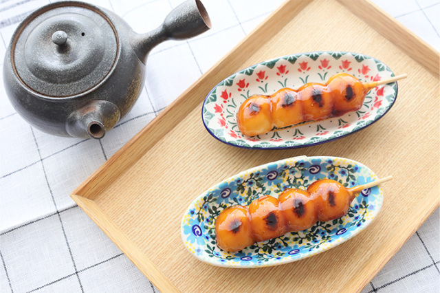 オーバルディッシュ・ミニ・ポーリッシュポタリー(ポーランド食器)