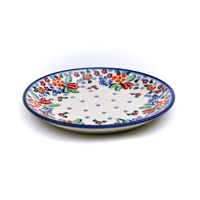 平皿φ19cm・ポーリッシュポタリー（ポーランド食器）