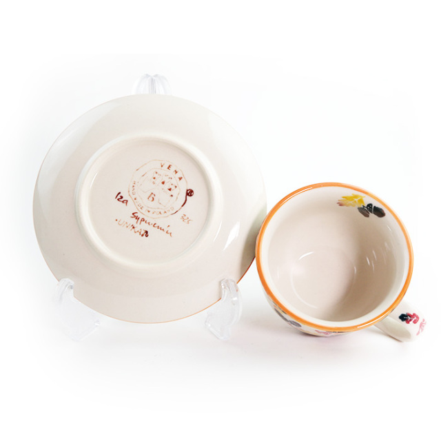 カップ＆ソーサー(VENA)ポーリッシュポタリー(ポーランド食器)