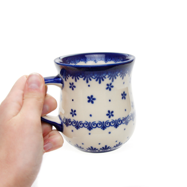ポーランド陶器　マグカップ
