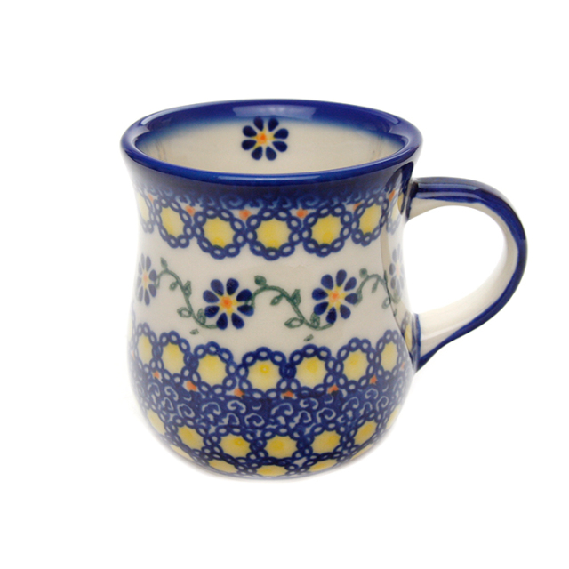 ポーランド陶器　マグカップ