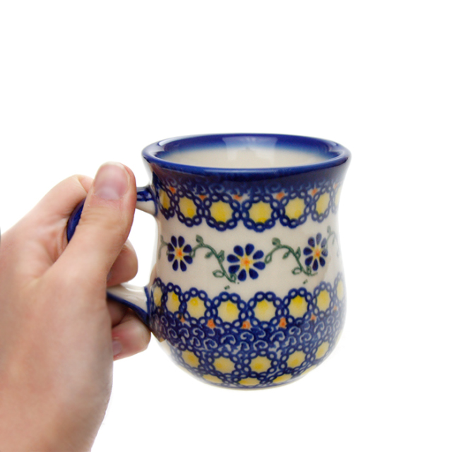 ポーランド陶器　マグカップ