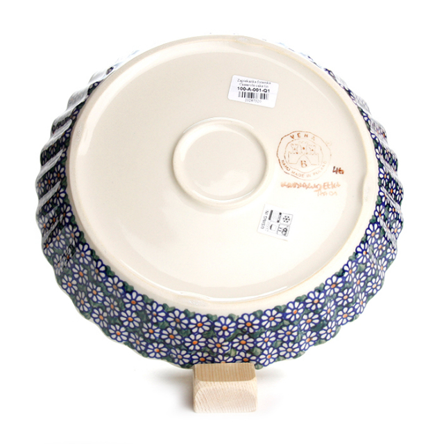 ポーランド陶器　ケーキ型