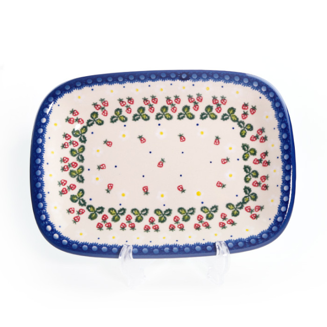 ポーランド食器★長皿、大皿、皿 オーブン皿・オーバル・大36cm(ポーランド食器)