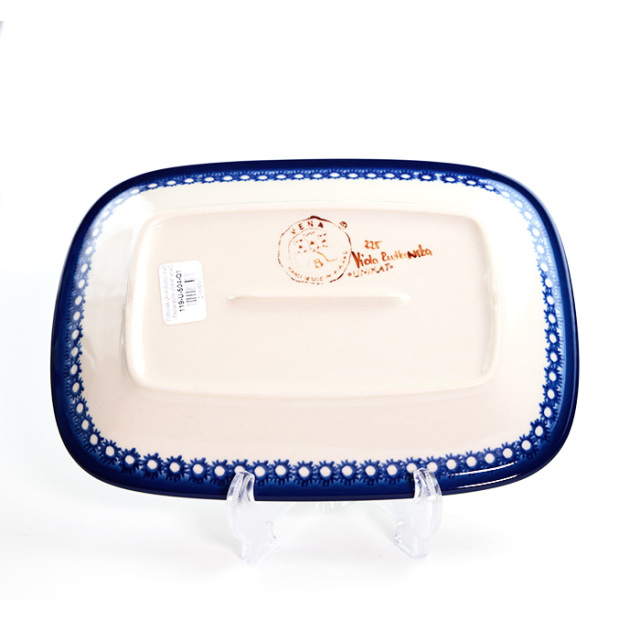 ポーランド食器　長方形皿 長方形盛皿Sポーリッシュポタリー(ポーランド食器)