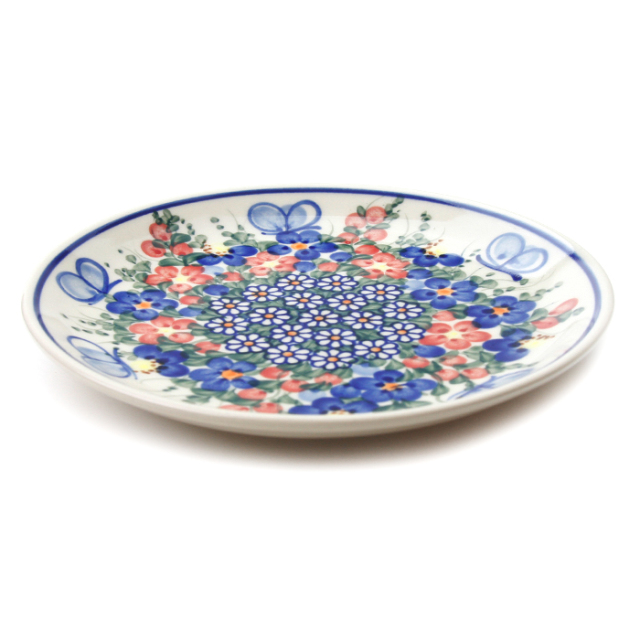 ポーランド陶器　皿φ19cm