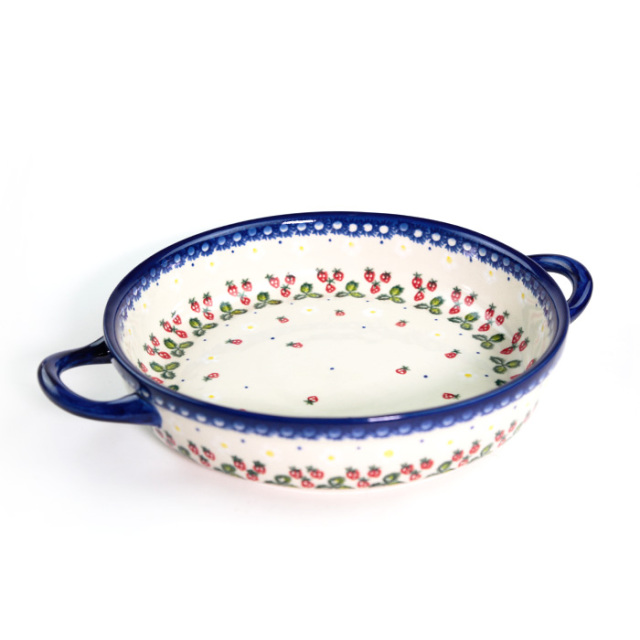 ラウンドキャセロール・小(V152-B264)