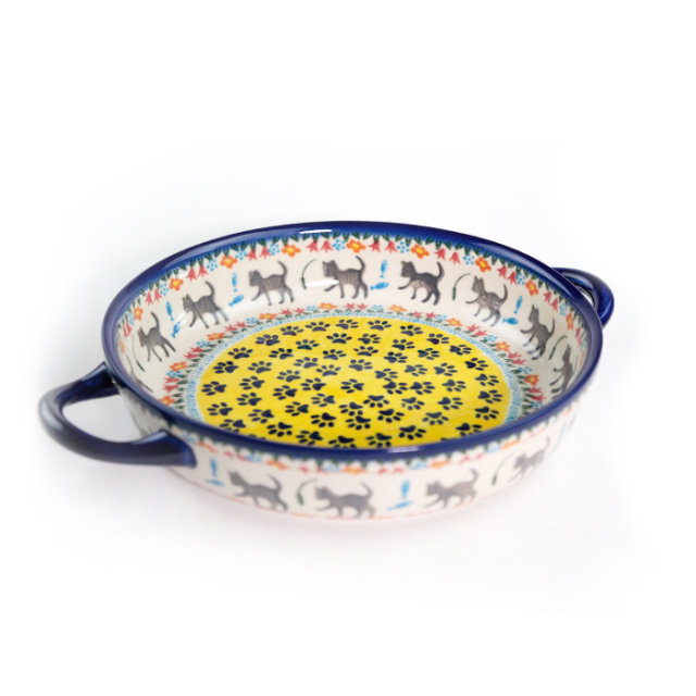 ラウンドキャセロール・小(V152-U731)