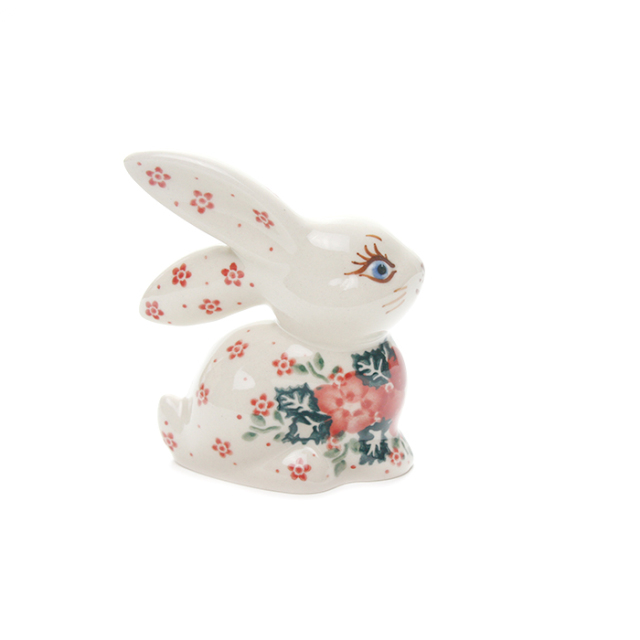 ポーランド陶器  	ウサギ