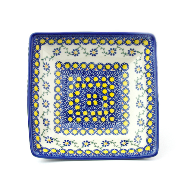 ポーランド陶器　タフィーボウル20×20cm
