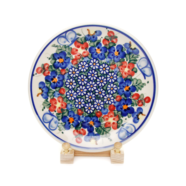 ポーランド陶器 皿16cm