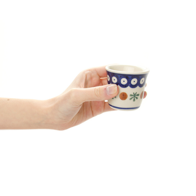 ポーランド陶器　おちょこ