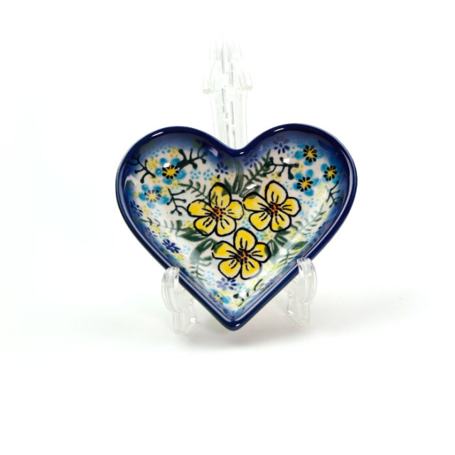 ハートプレート・小(V392-U565)